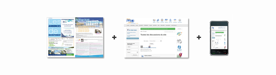 Diffusion tri-média